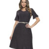 Vestido Social Feminino Poá