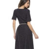 Vestido Social Feminino Poá
