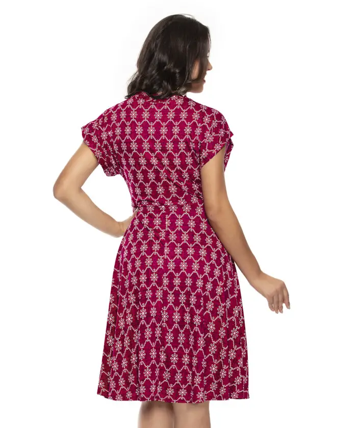 Vestido Midi Soltinho com Amarração