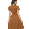 Vestido Alfaiataria Terracota