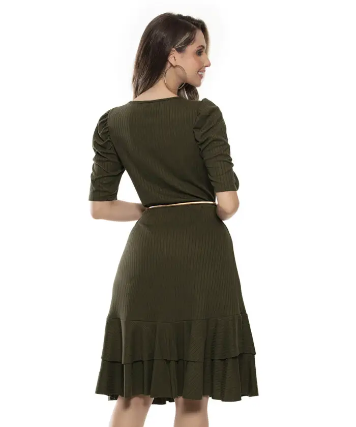 Vestido Elegante Verde