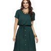 Vestido Evangélico Soltinho Verde