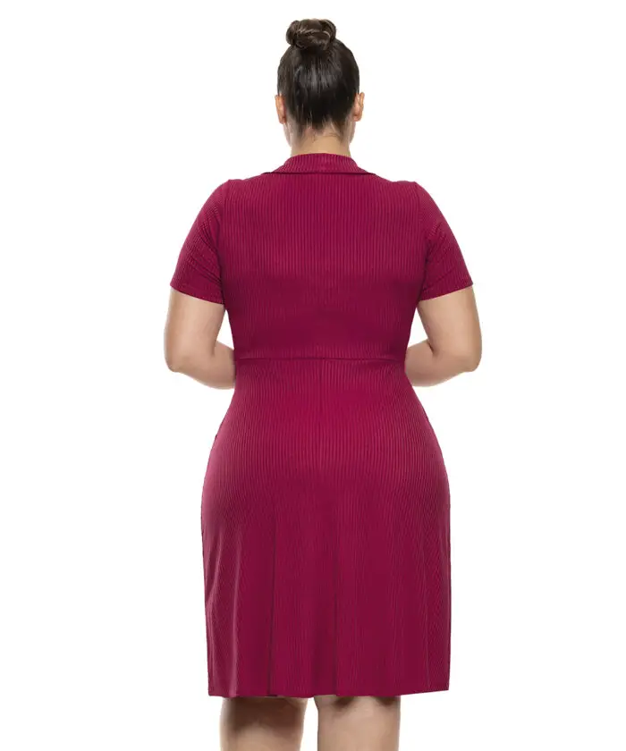 Vestido Plus Size Botões