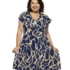 Vestido Plus Size Soltinho Midi