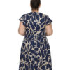 Vestido Plus Size Soltinho Midi