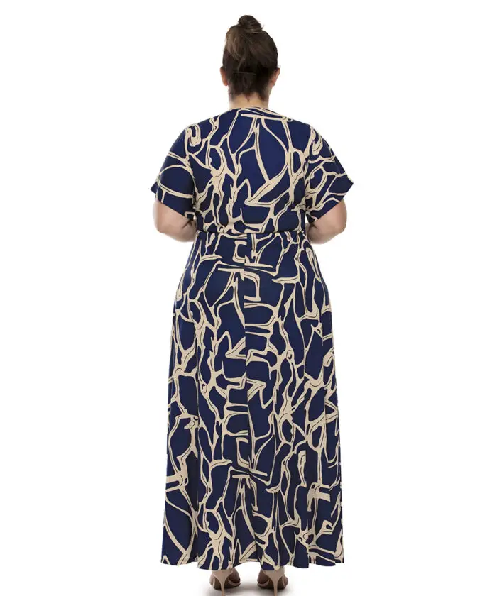 Vestido Longo Plus Size Soltinho