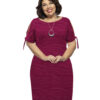 Vestido Plus Size Reto