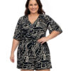 Macacão Plus Size Viscose