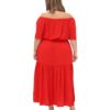 Vestido Longo Plus size Costas