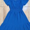 Vestido Plus Size Azul