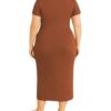 Vestido Plus Size Midi 1