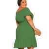 Vestido Plus Size Verde