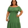 Vestido Plus Size Verde