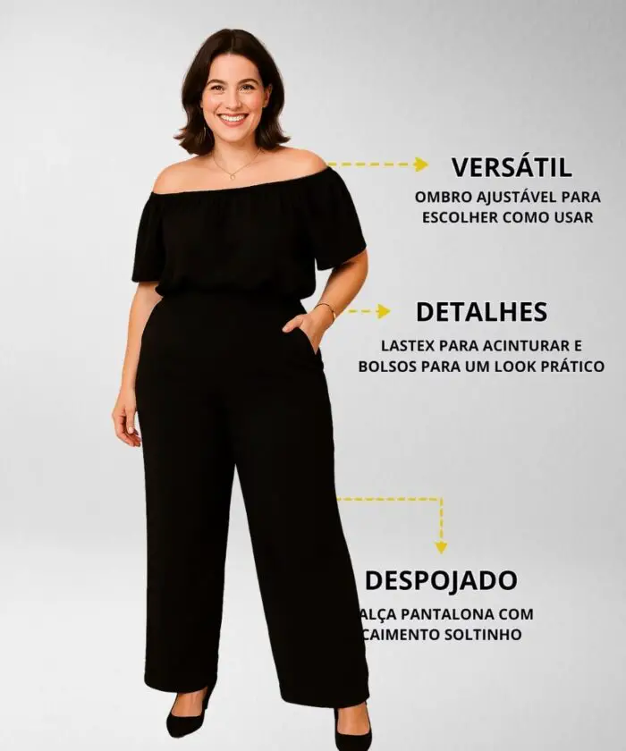Macacão Plus Size