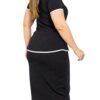 Vestido Social Feminino Preto