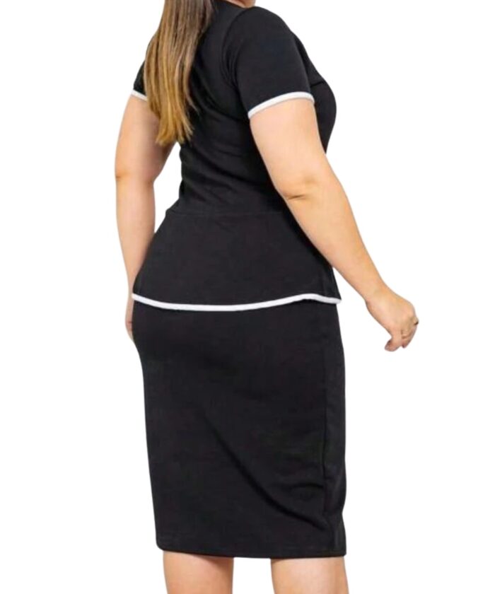 Vestido Social Feminino Preto
