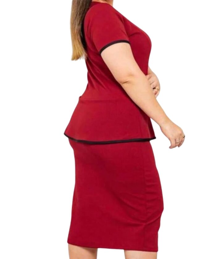 Vestido Social Feminino Vermelho