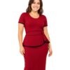 Vestido Social Feminino Vermelho