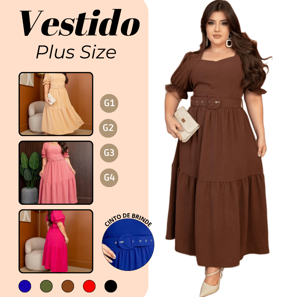 Vestido Feminino Evangélico