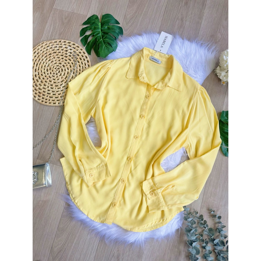 Camisa Feminina Amarela