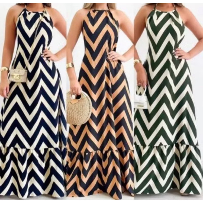 Vestido Feminino Longo Costa Nua