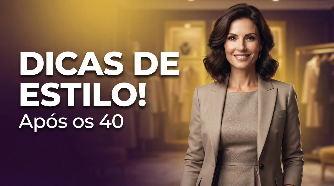 Estilo Elegante: Dicas Exclusivas para Depois dos 40