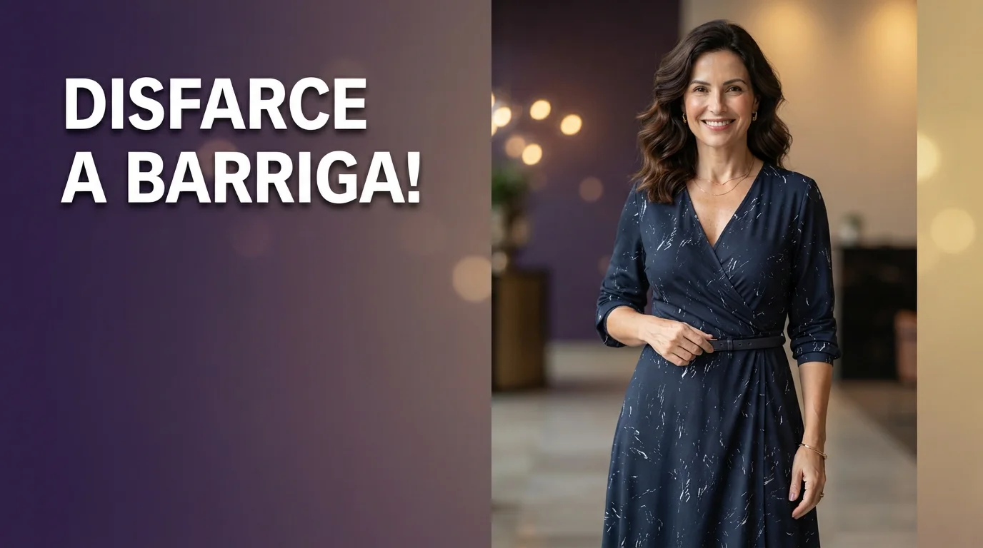 Melhores Peças Exclusivas para Disfarçar Barriga com Elegância