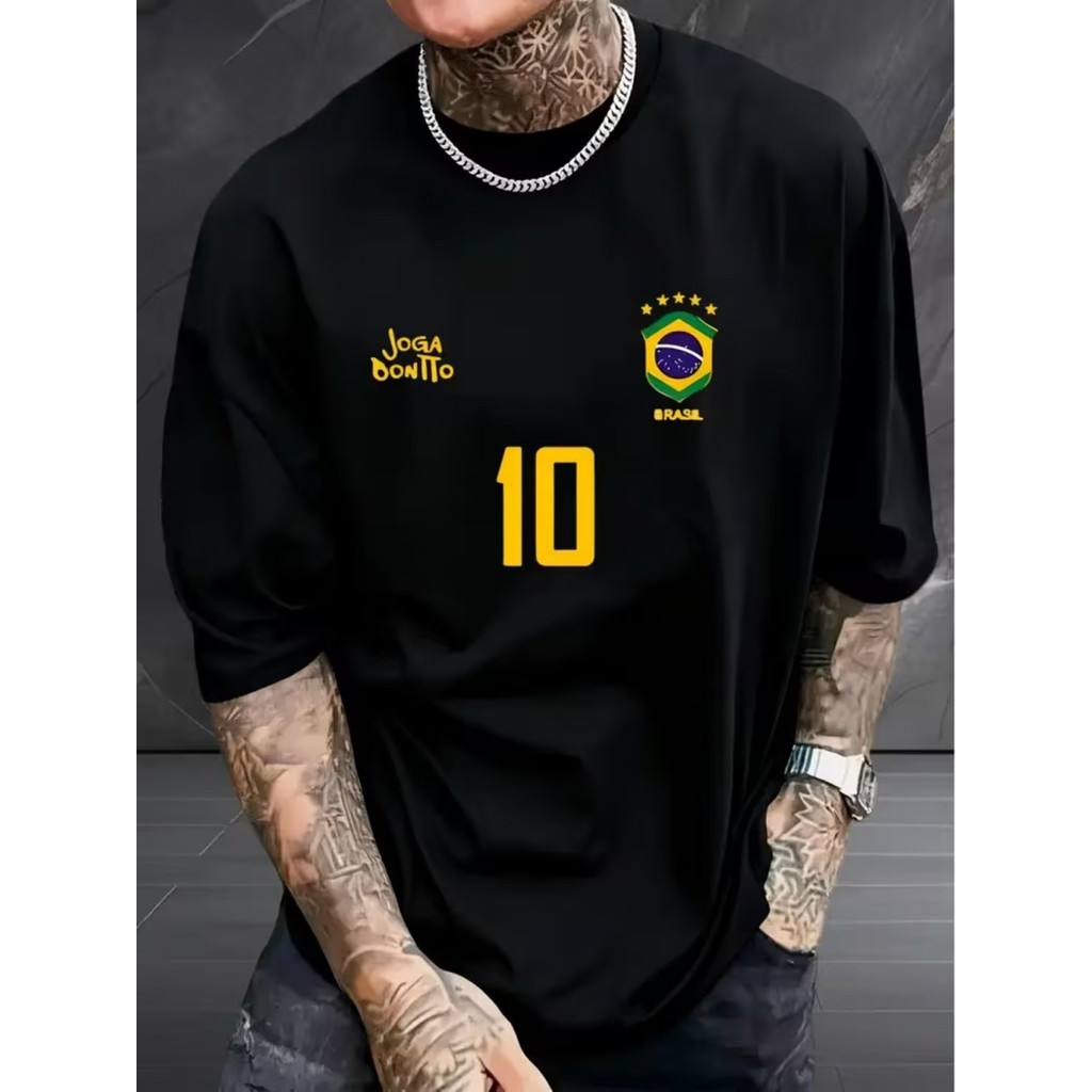 Camiseta Masculina E Unissex Brasil Copa Do Mundo 2026
