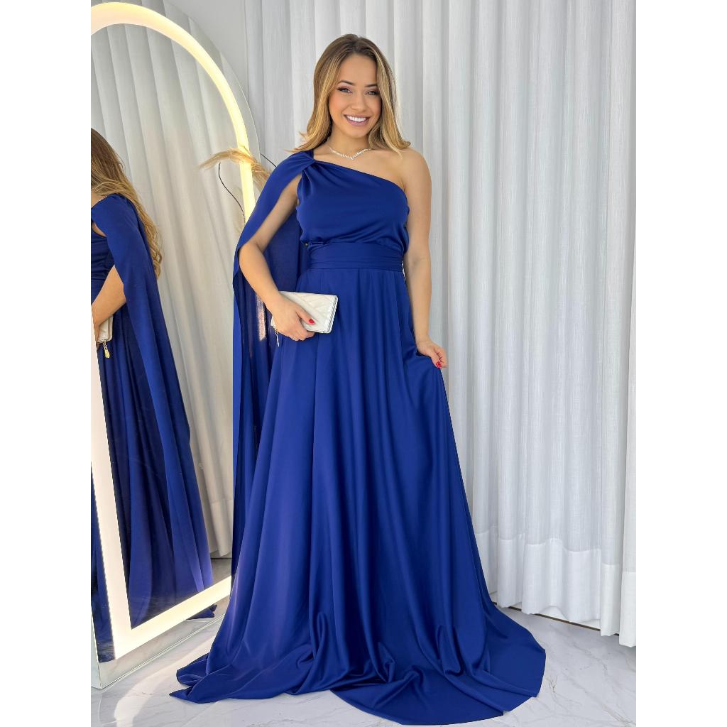 Vestido De Festa Mula Com Fenda