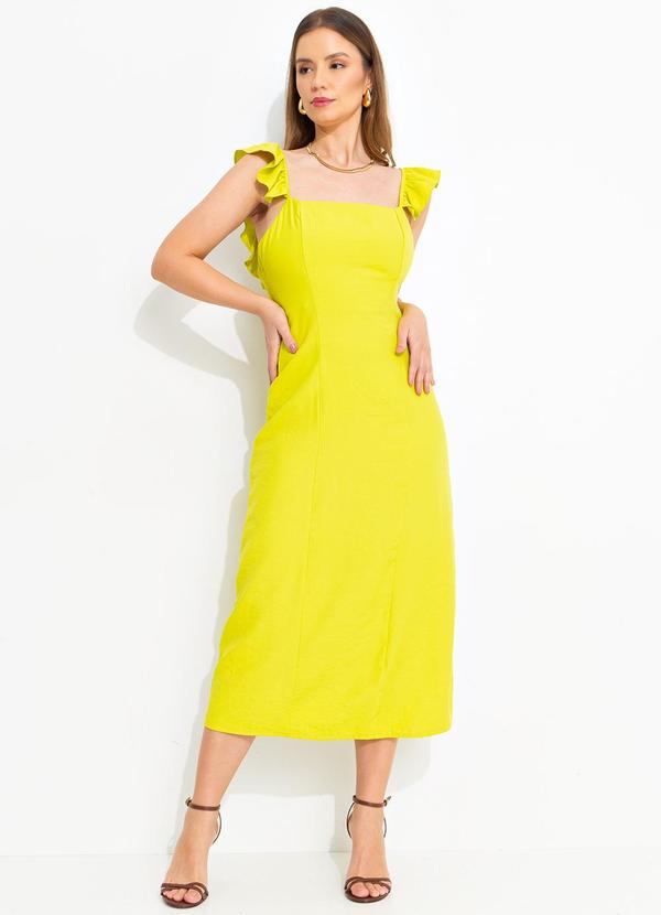 Vestido Verde Lima Alfaiataria