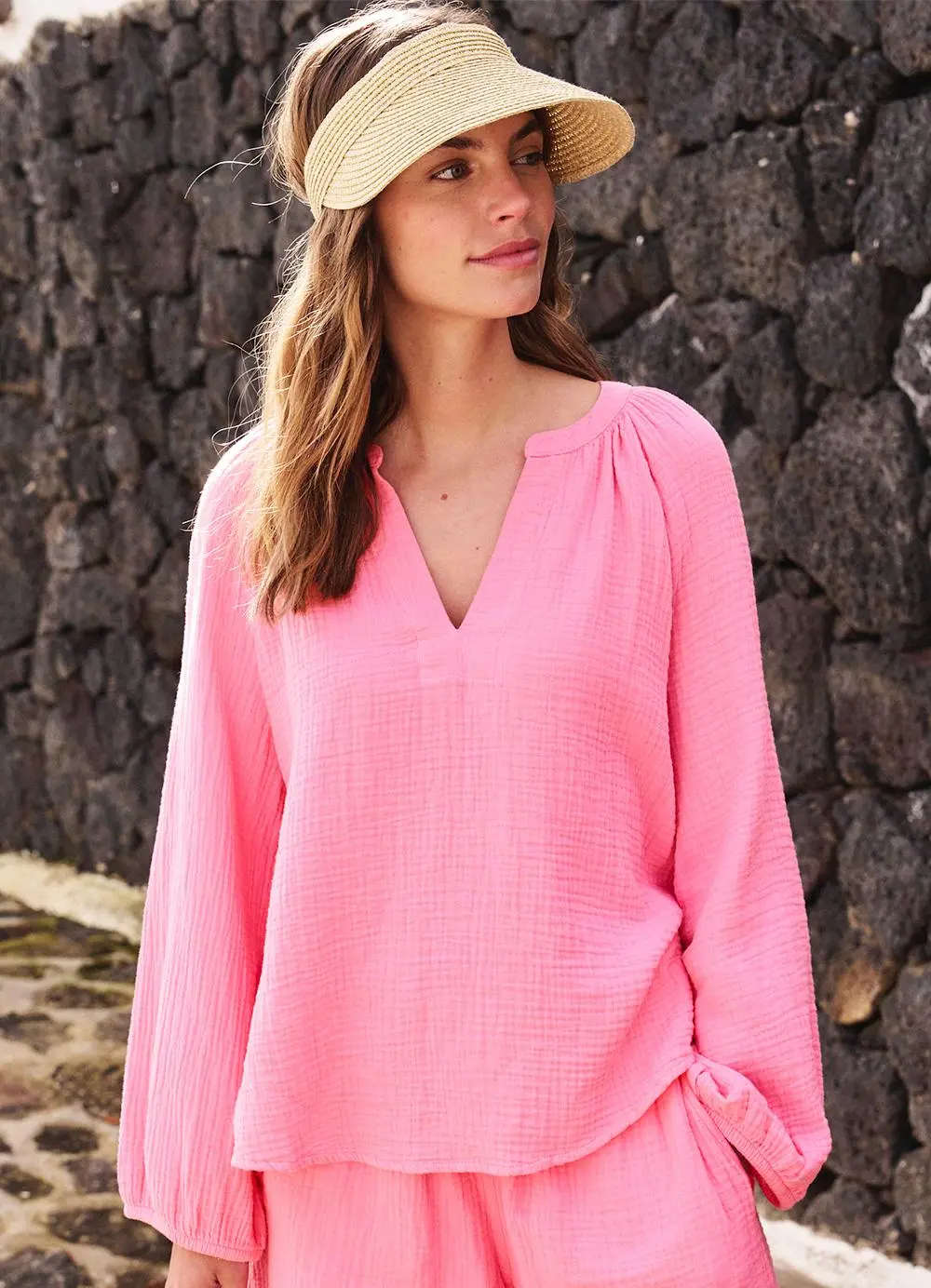 Blusa Rosa