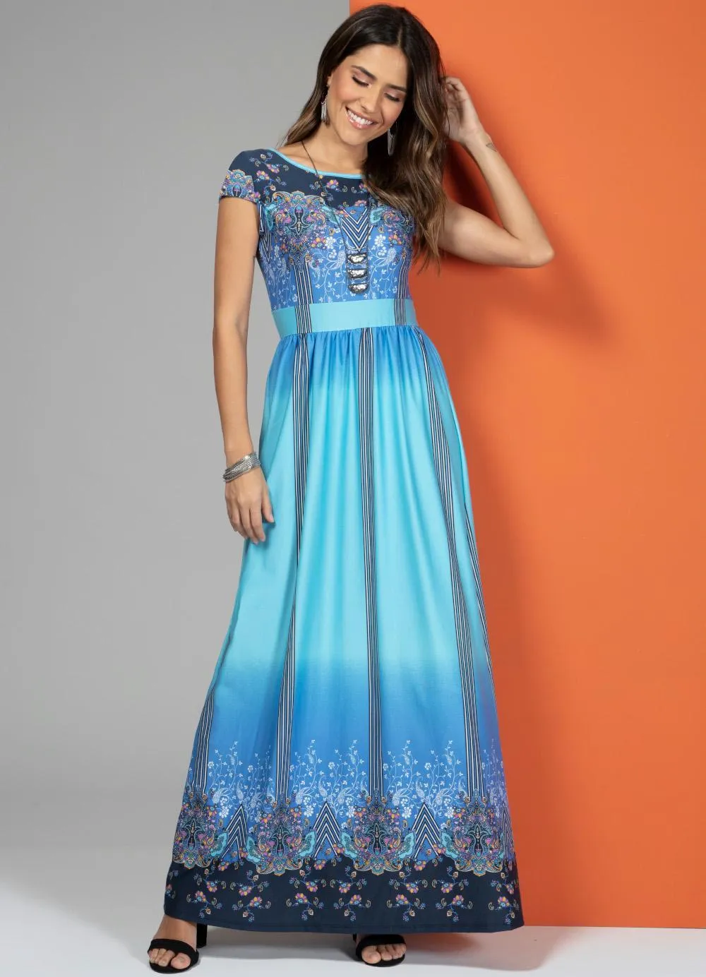Vestido Longo Boho