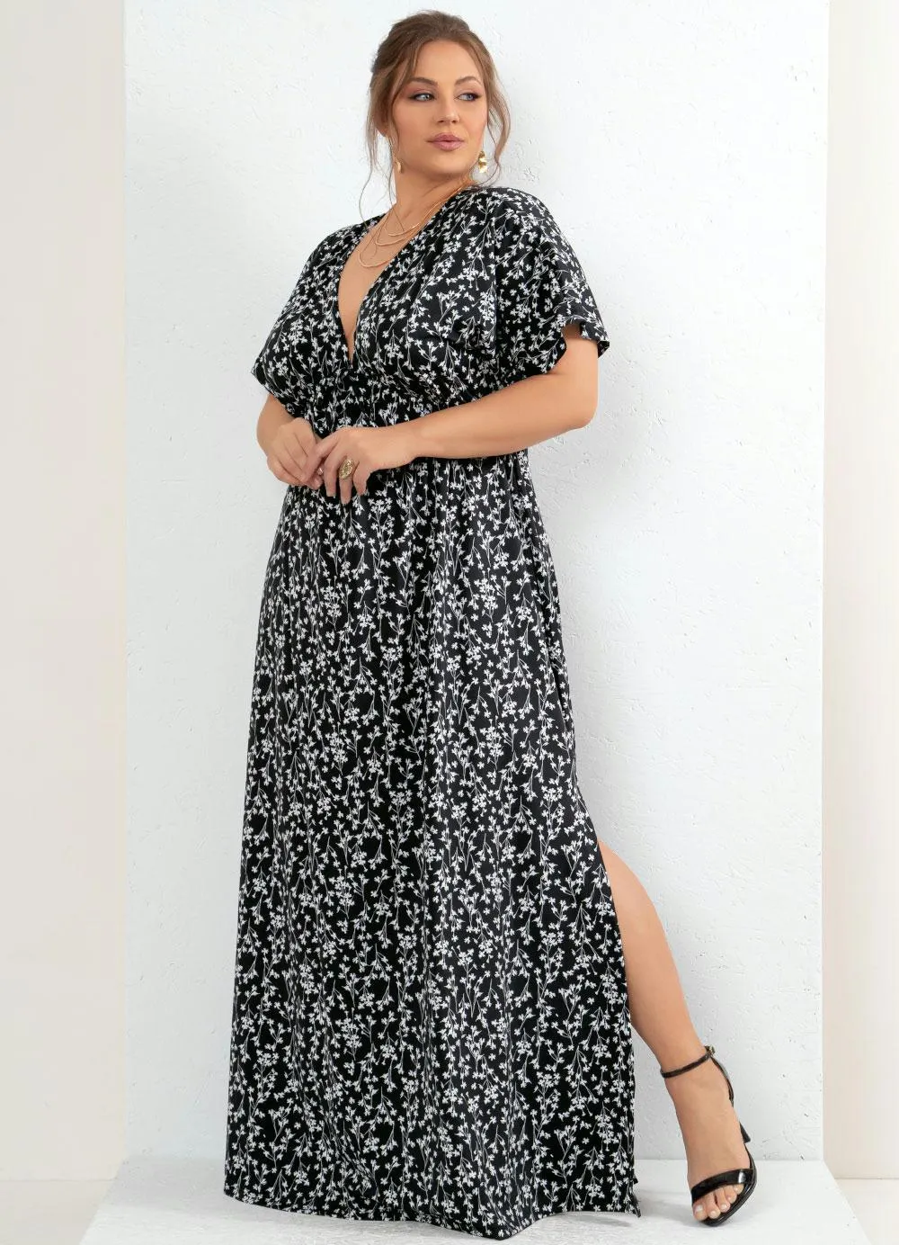 Vestido Longo Floral