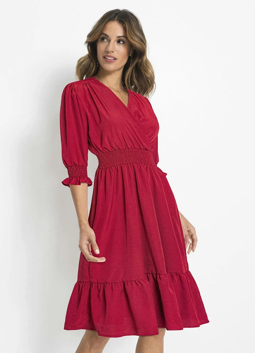 Vestidos Midi Wrap